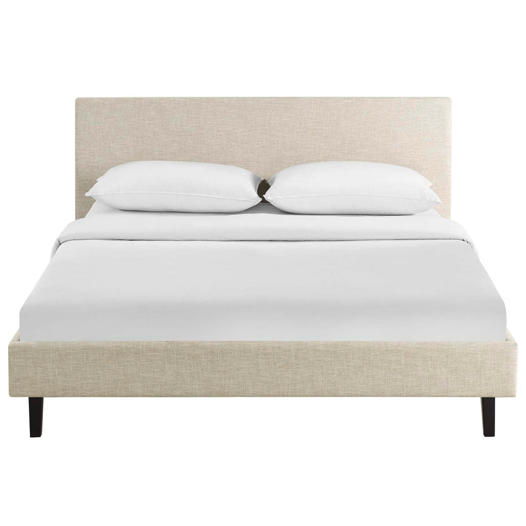 Anya Fabric Queen Bed by Modway