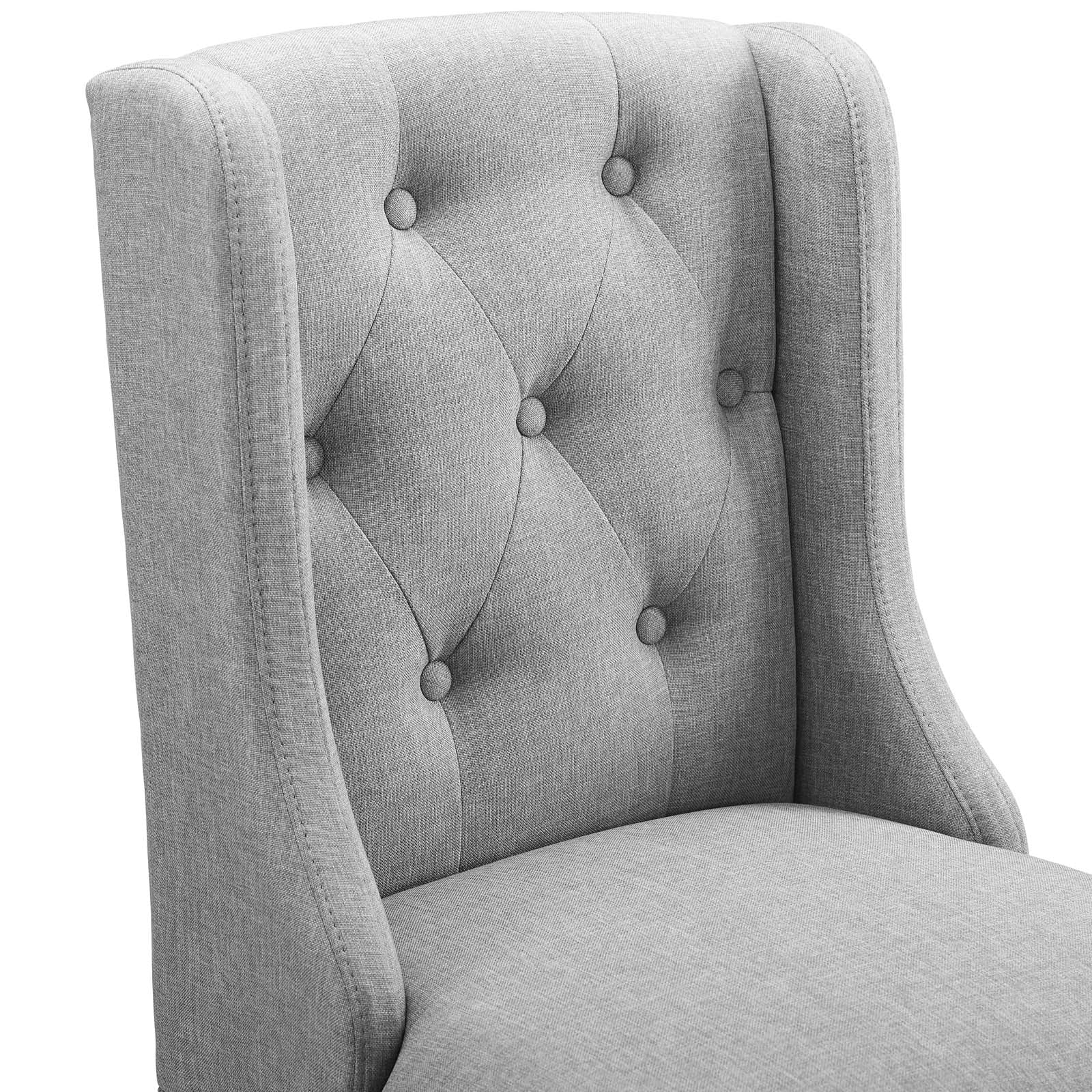 Baronet Upholstered Fabric Counter Bar Stool Set of 2 by Modway
