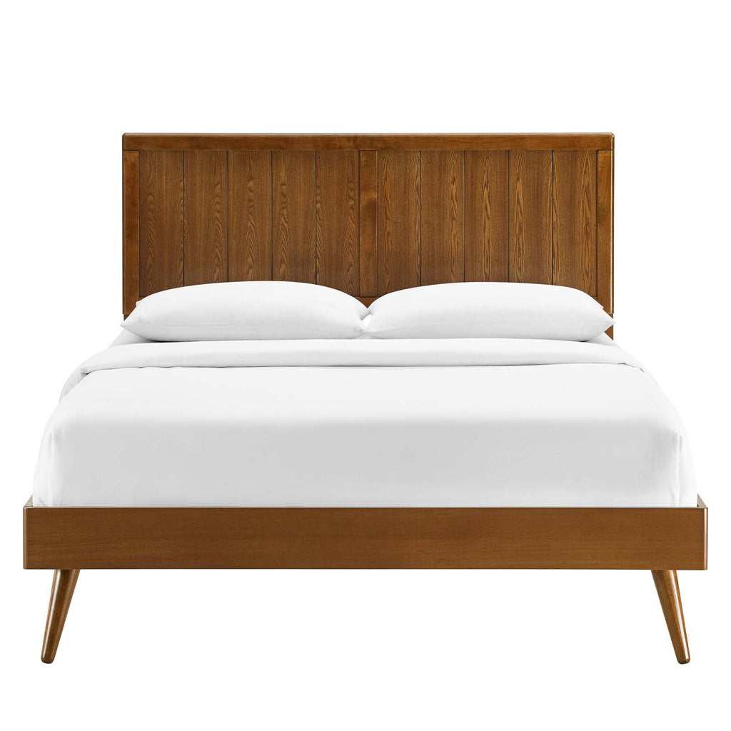 Alana Wood Queen Platform Bed With Splayed Legs by Modway