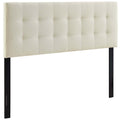 Lily Upholstered Fabric King Headboard by Modway