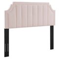 Alyona Channel Tufted Performance Velvet Full/Queen Headboard by Modway