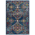 Entourage Khalida Distressed Floral Lattice 8x10 Area Rug by Modway