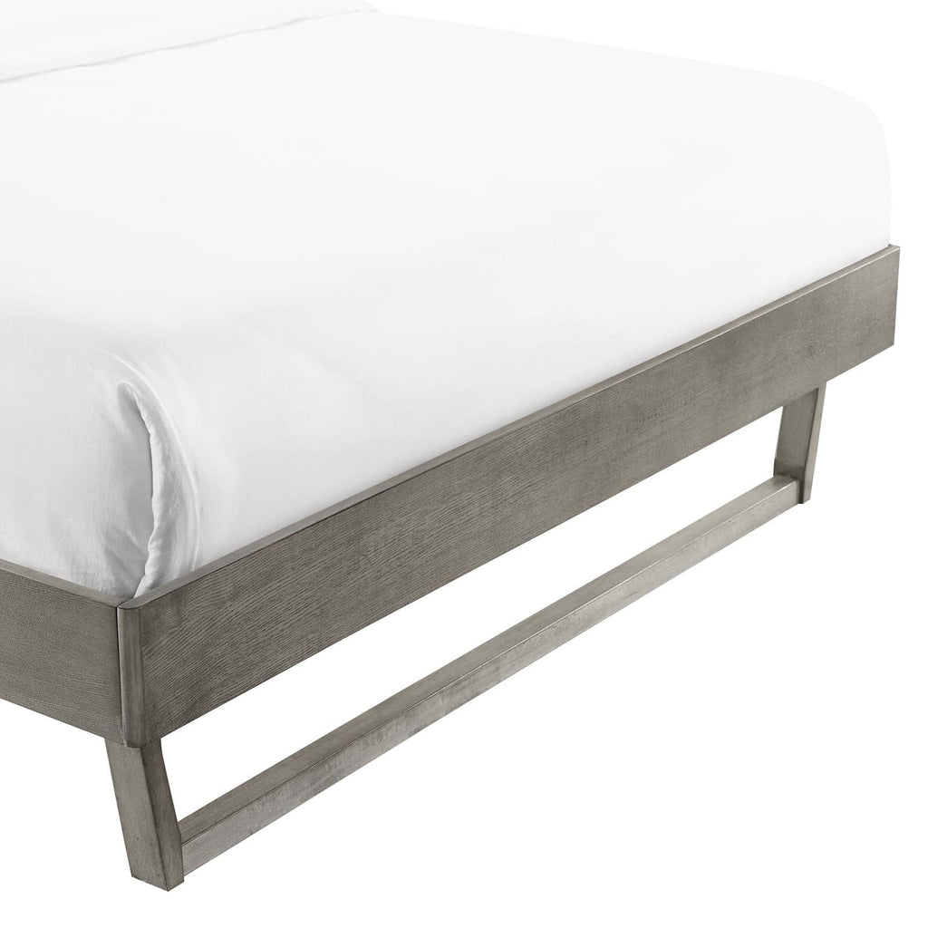 Billie Wood Full Platform Bed Frame by Modway