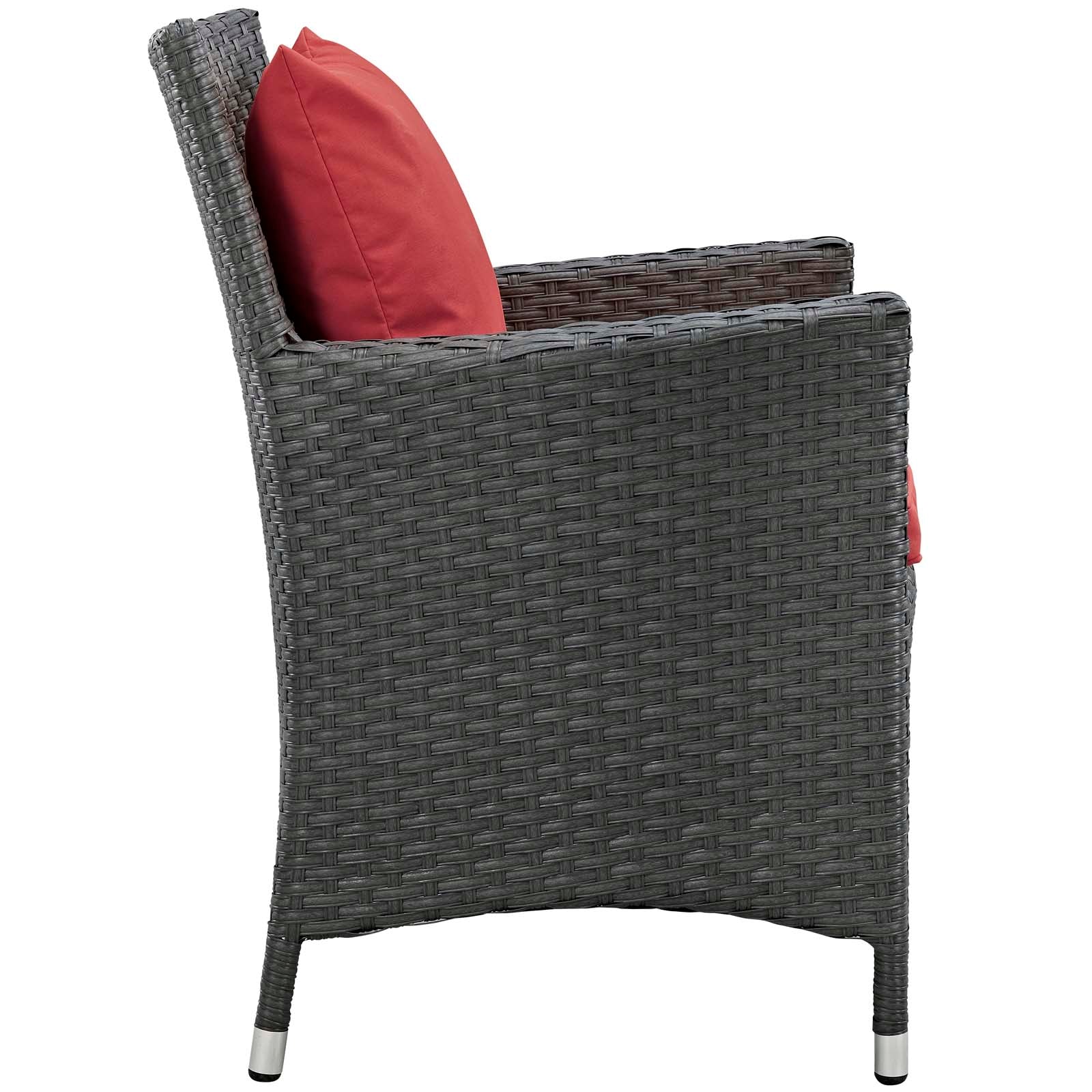 Sojourn 7 Piece Outdoor Patio Sunbrella¨ Dining Set by Modway