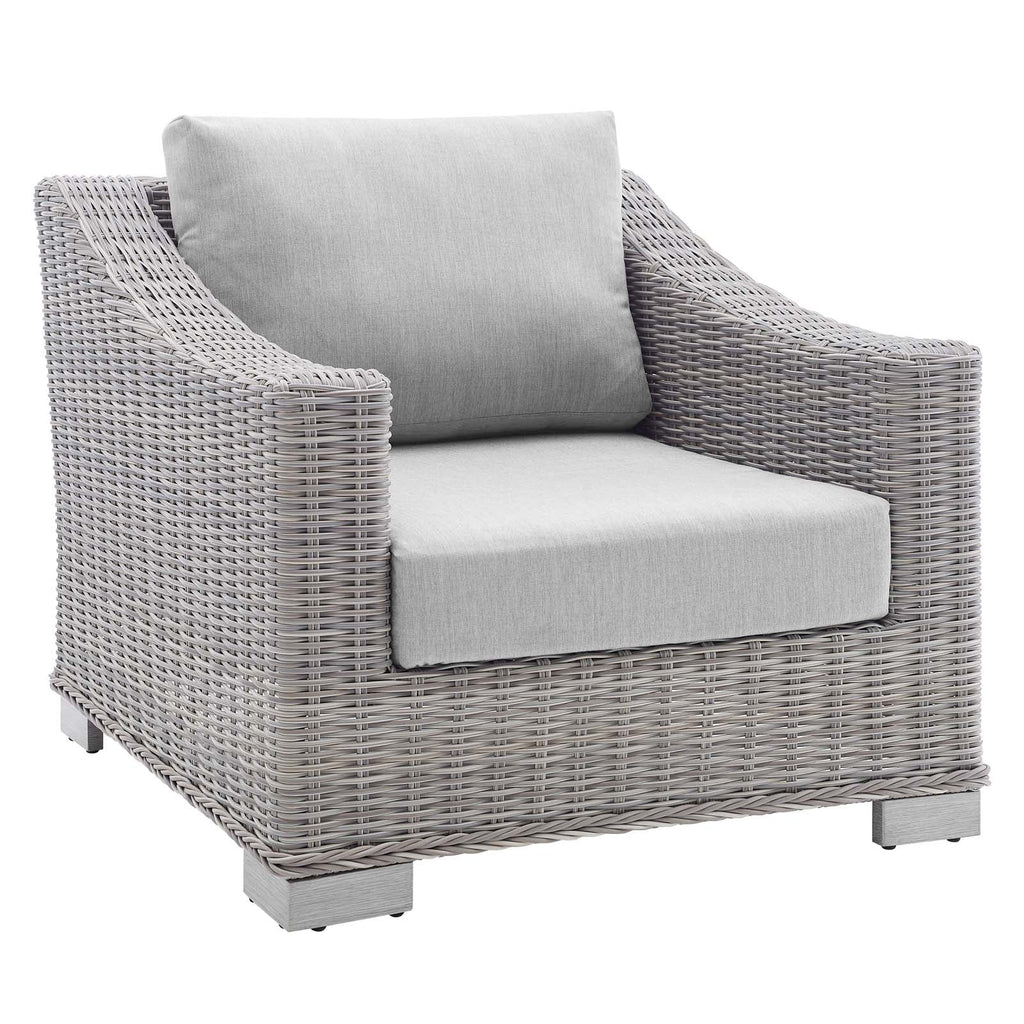 Conway Sunbrella¨ Outdoor Patio Wicker Rattan Armchair by Modway
