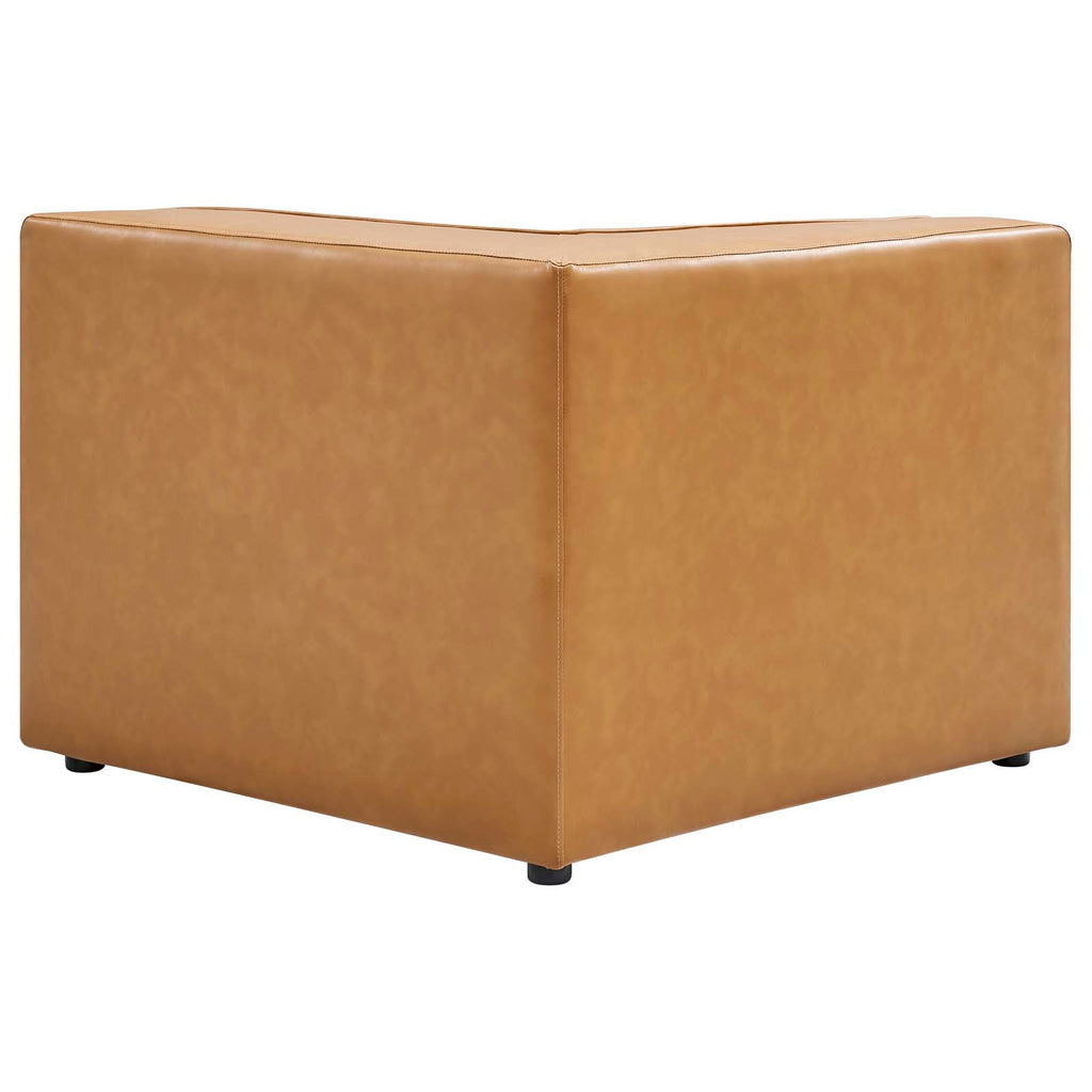 Mingle 7-Piece Vegan Leather Sectional Sofa by Modway