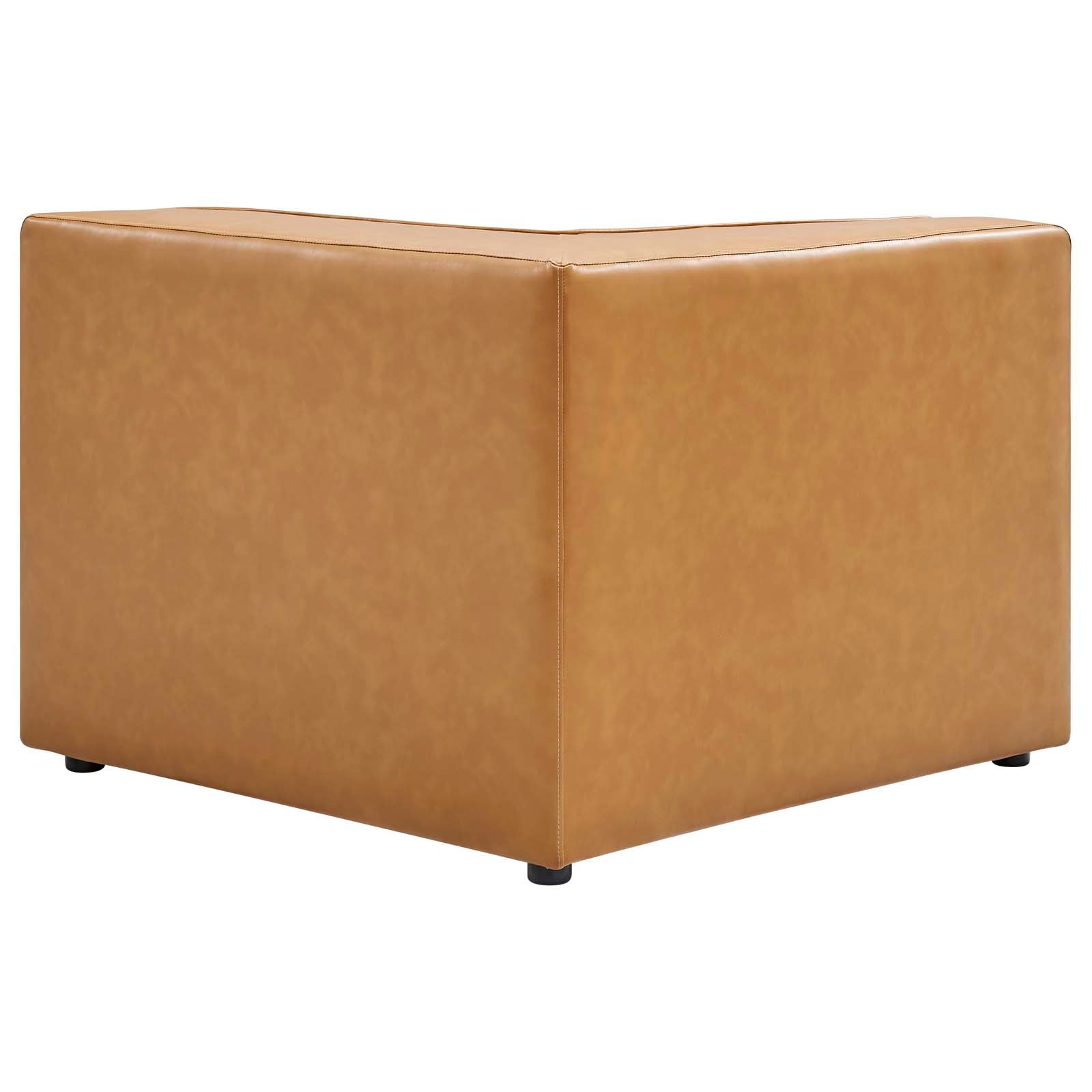 Mingle 7-Piece Vegan Leather Sectional Sofa by Modway