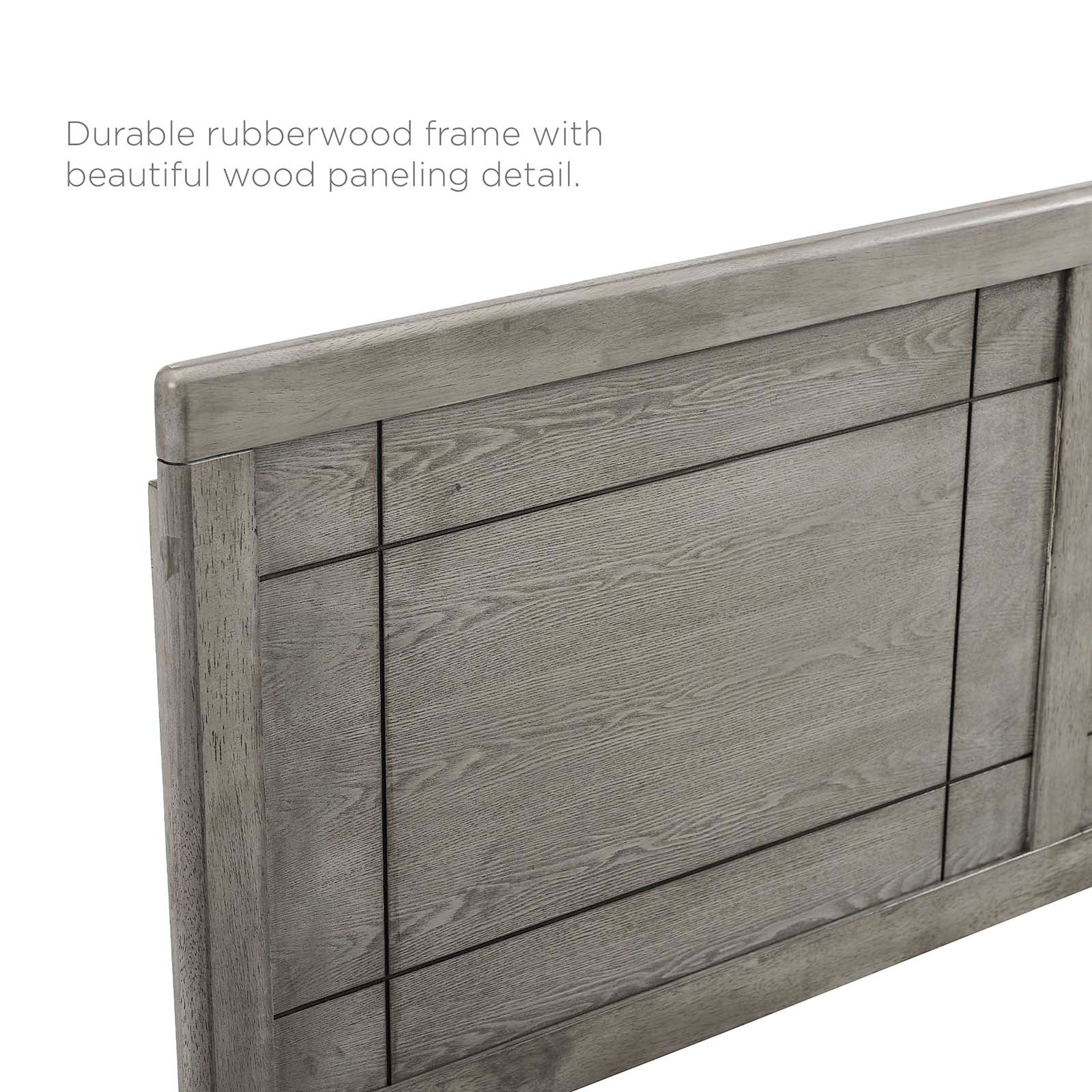 Marlee Wood Twin Platform Bed With Splayed Legs by Modway