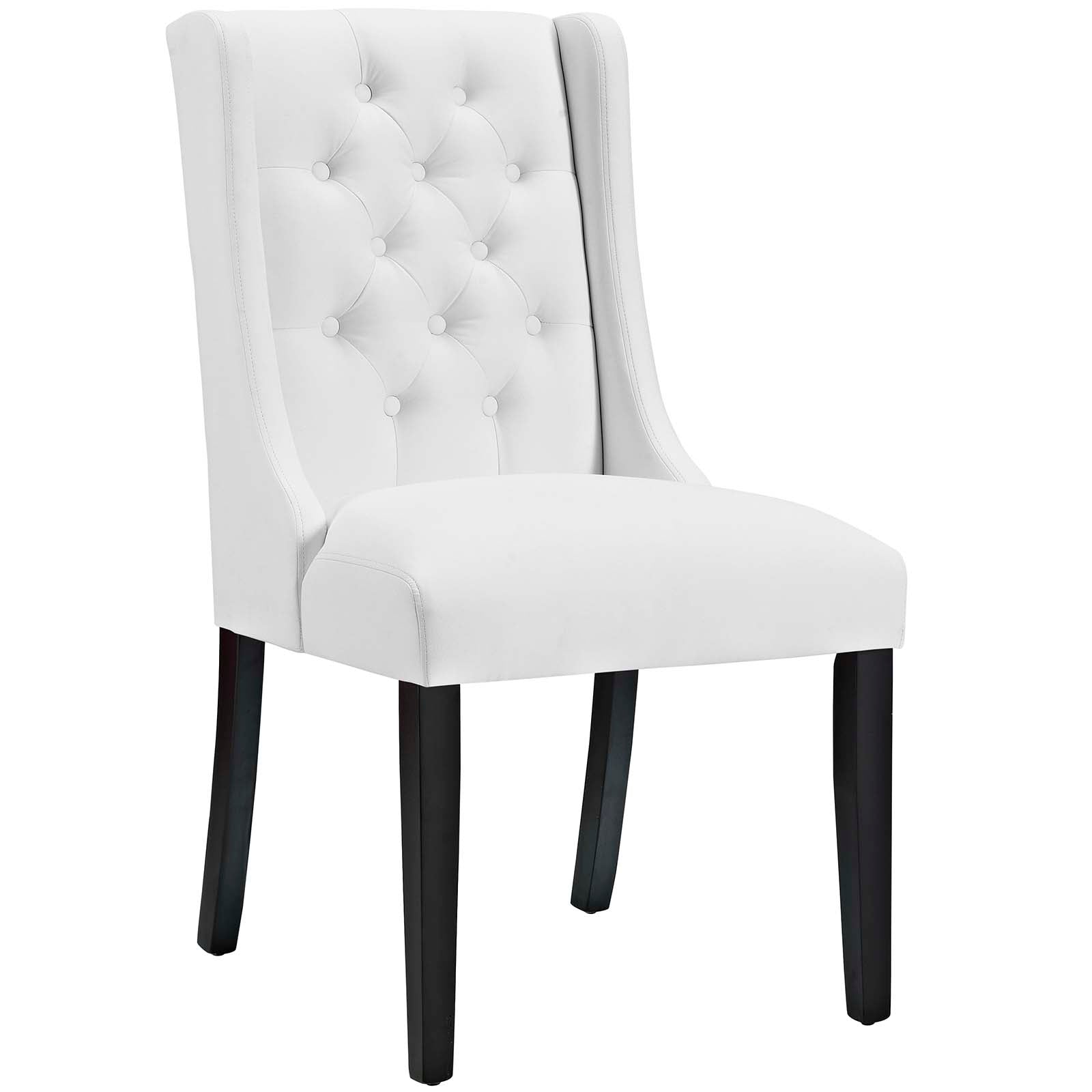 Baronet Vinyl Dining Chair Set of 2 by Modway