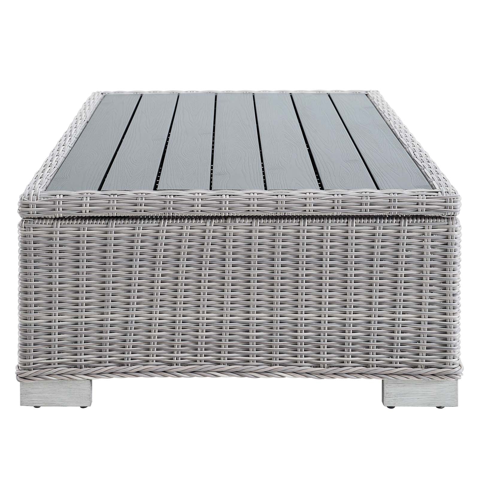 Conway 4-Piece Sunbrella¨ Outdoor Patio Wicker Rattan Furniture Set by Modway
