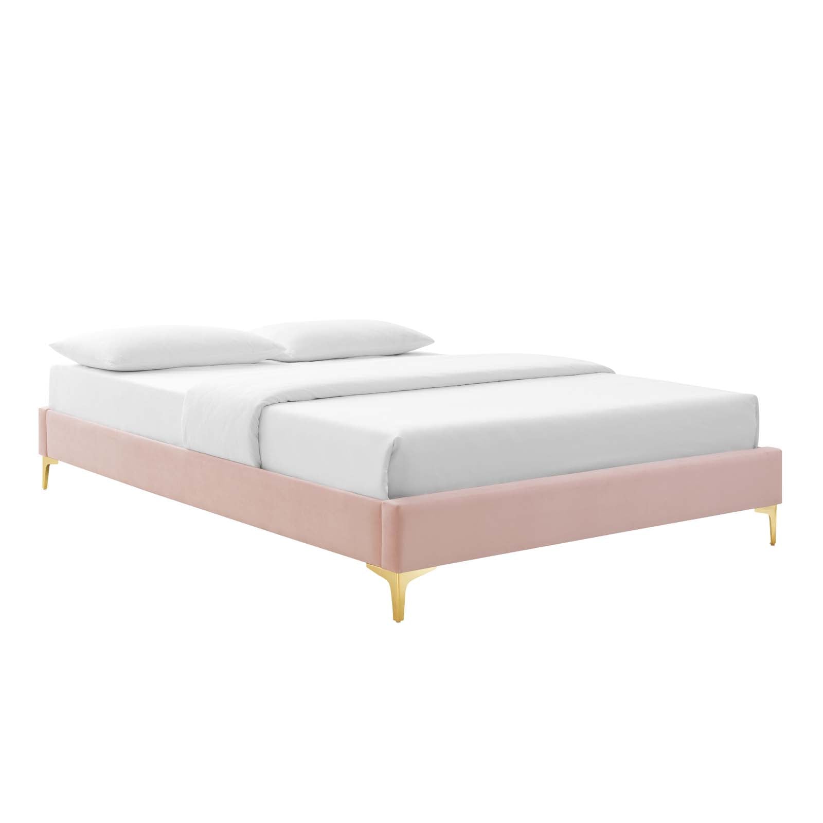 Sutton Performance Velvet King Bed Frame by Modway