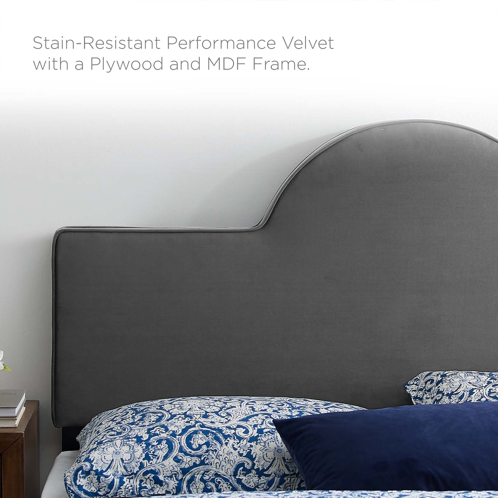 Dawn Performance Velvet King/California King Headboard by Modway