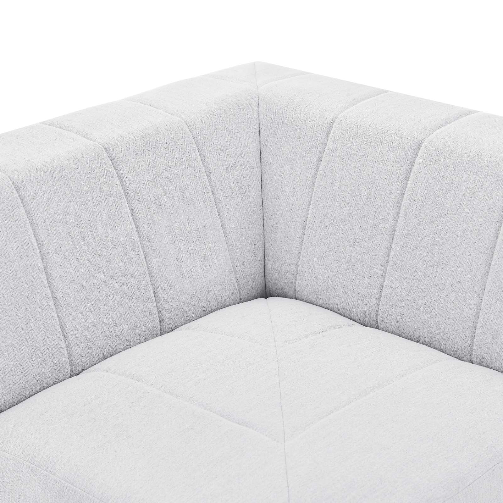 Bartlett Upholstered Fabric Corner Chair by Modway