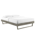 Billie Wood King Platform Bed Frame by Modway