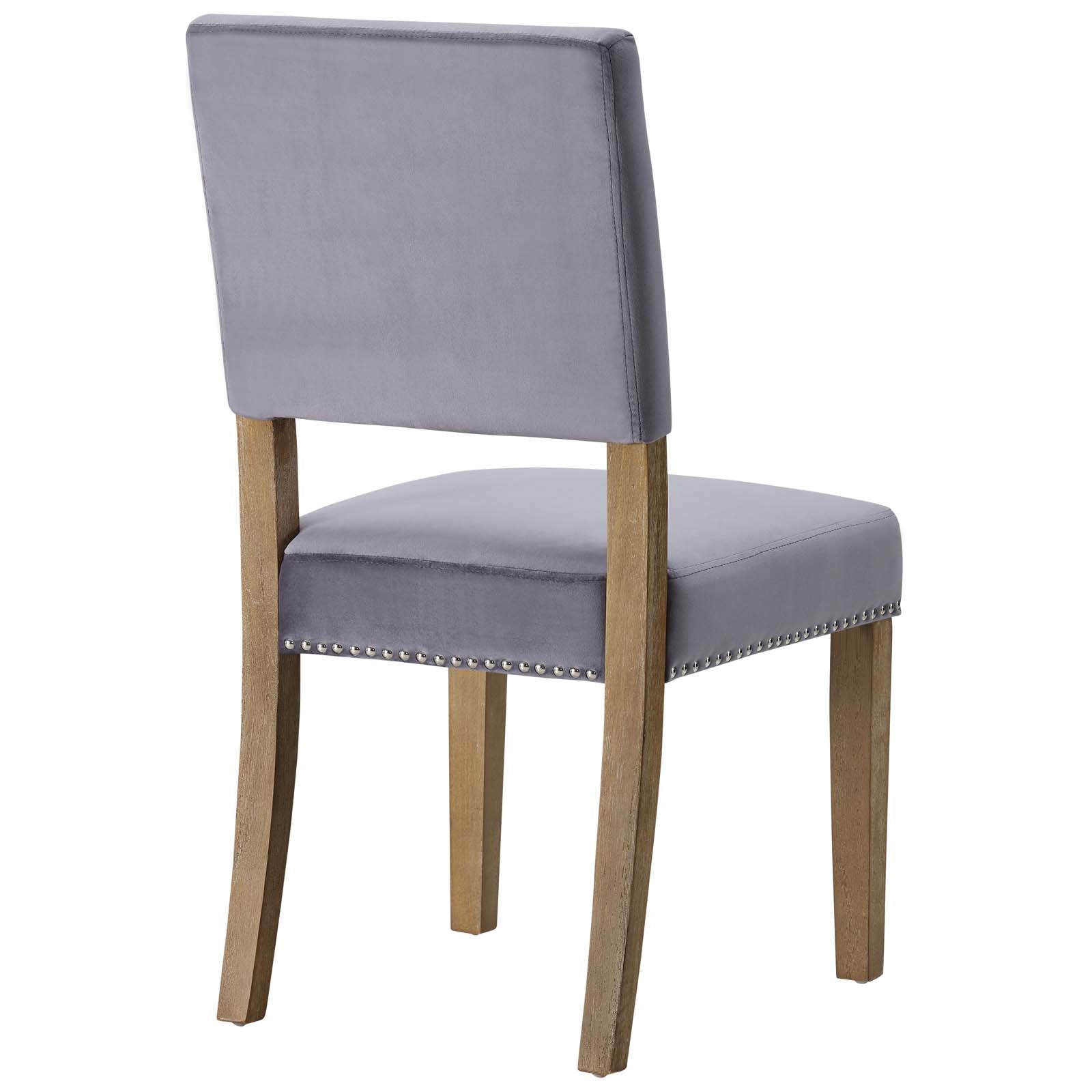 Oblige Wood Dining Chair Set of 2 by Modway