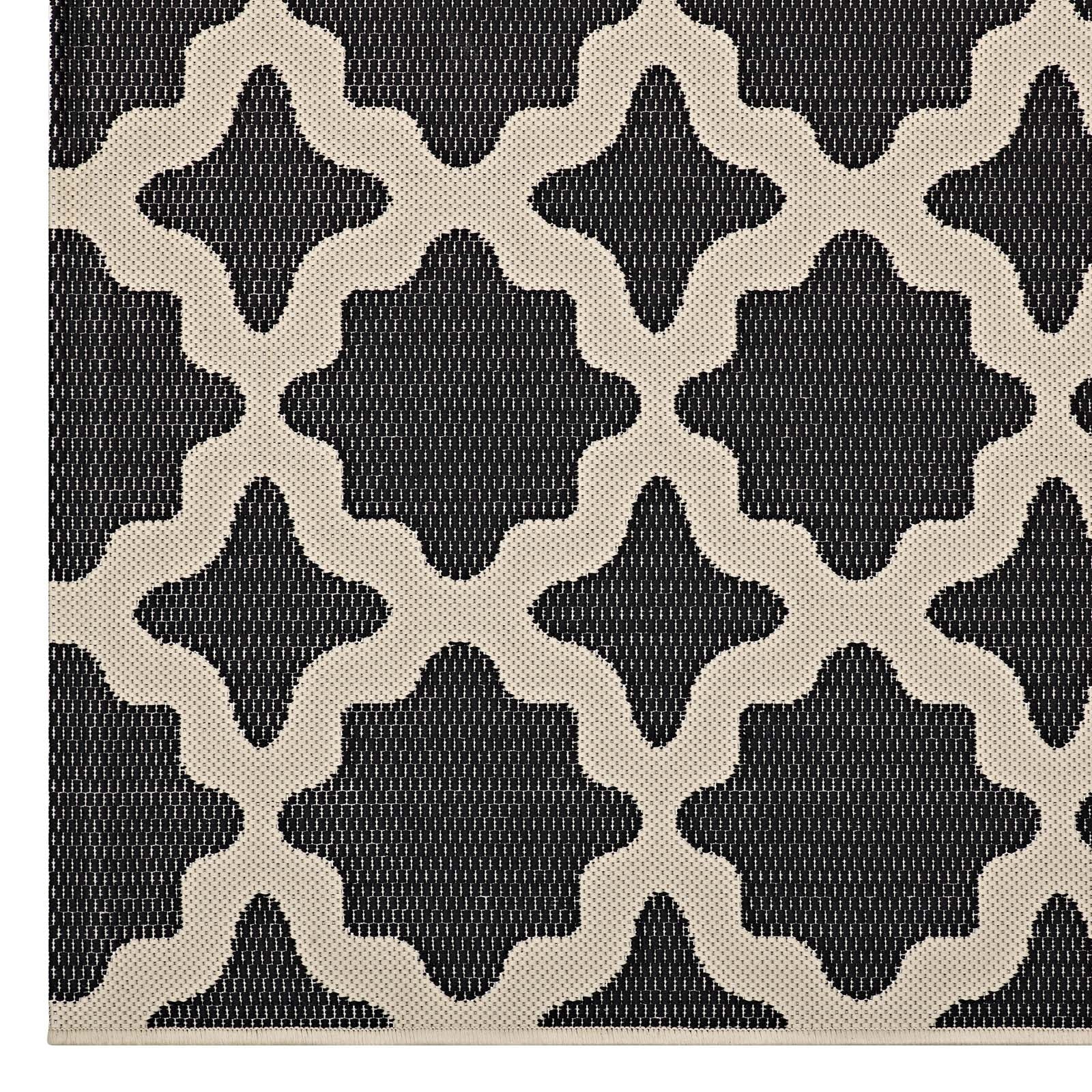 Cerelia Moroccan Trellis Indoor and Outdoor 5x8 Area Rug by Modway