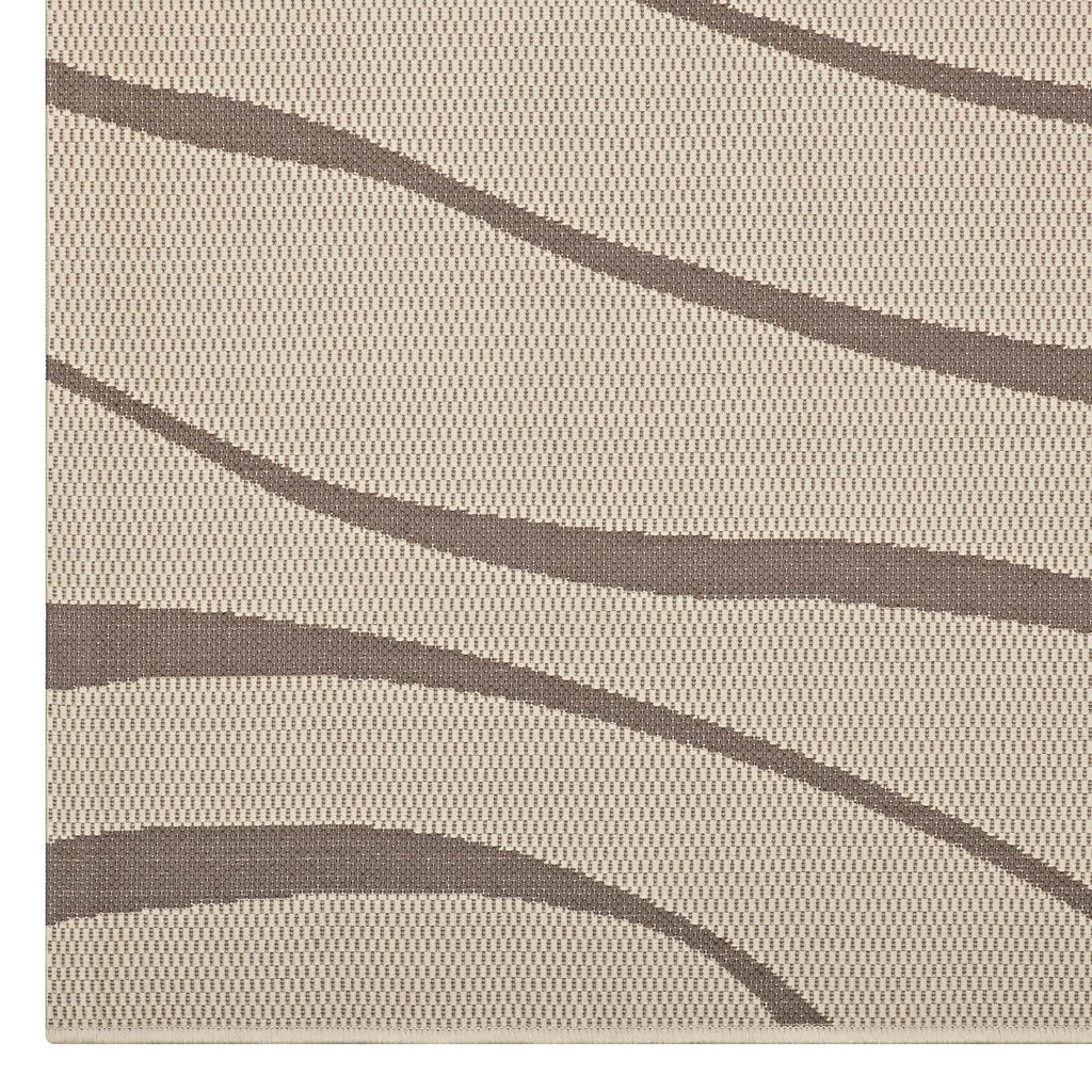 Surge Swirl Abstract Indoor and Outdoor 5x8 Area Rug by Modway