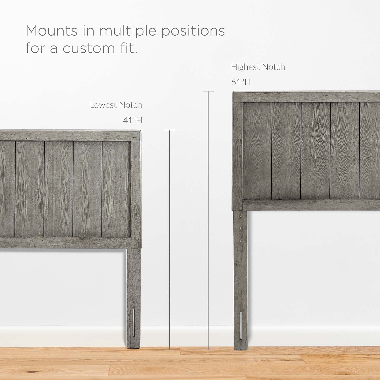 Alana Wood Queen Platform Bed With Angular Frame by Modway