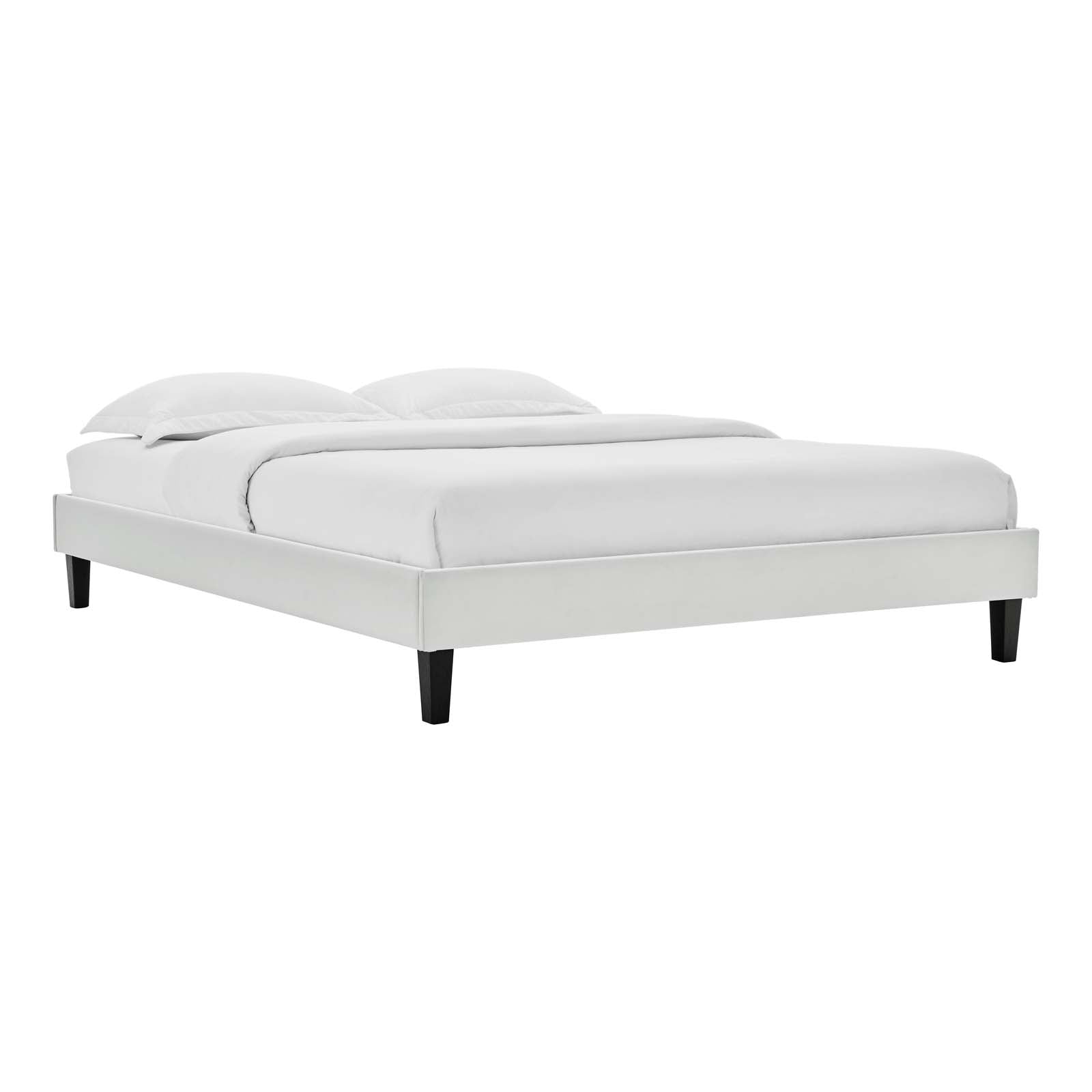 Elise Performance Velvet Full Platform Bed by Modway