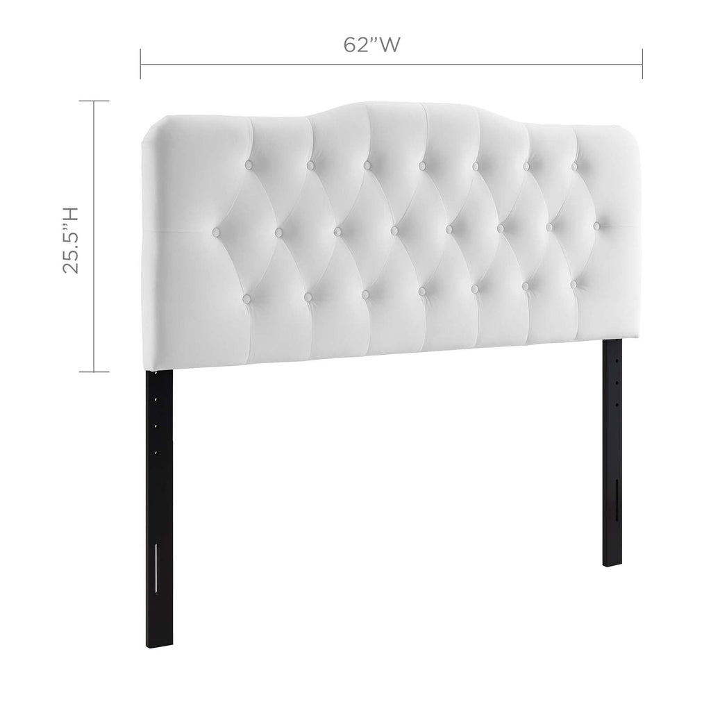 Annabel Diamond Tufted Performance Velvet Queen Headboard by Modway