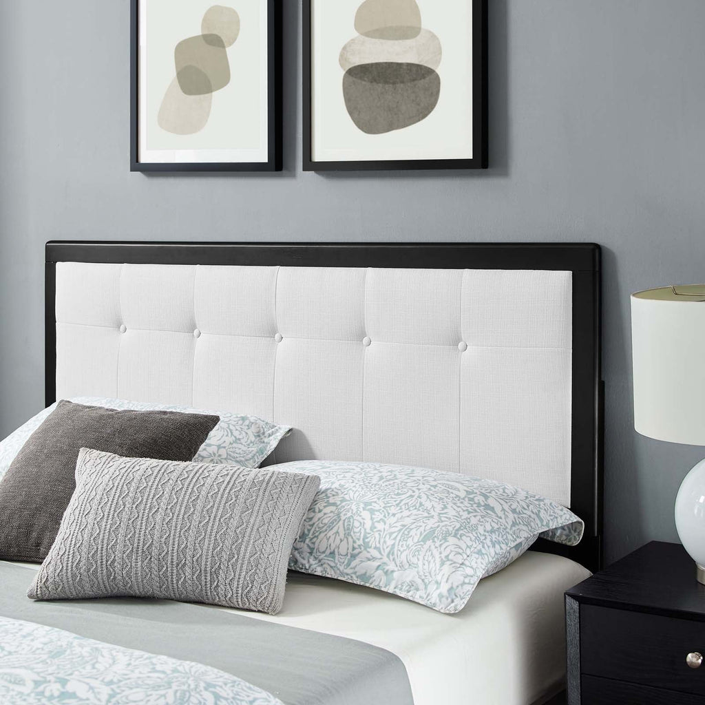 Willow Wood King Platform Bed With Splayed Legs by Modway