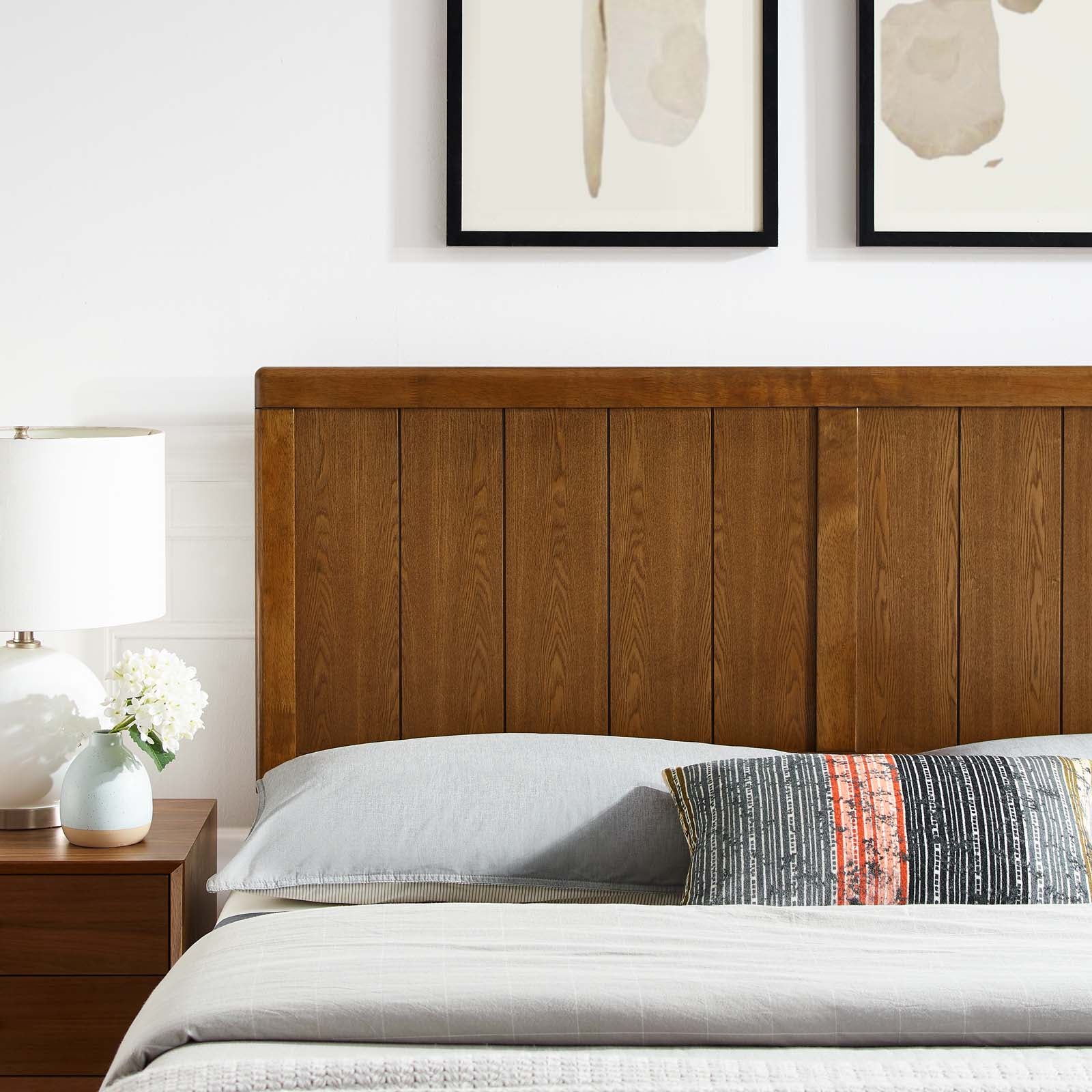Robbie Wood Queen Headboard by Modway