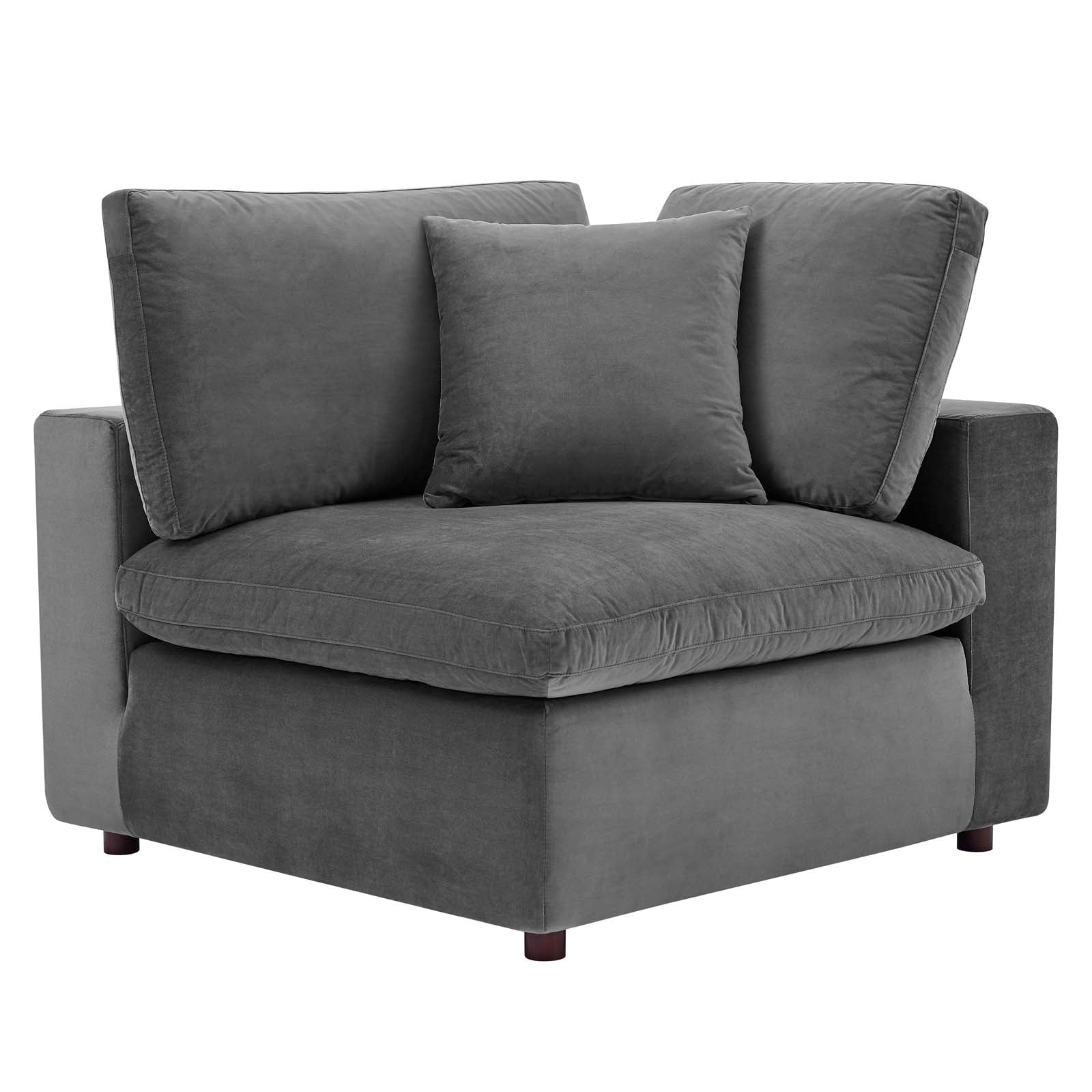 Commix Down Filled Overstuffed Performance Velvet 4-Seater Sofa by Modway