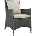 Sojourn Dining Outdoor Patio Sunbrella¨ Armchair by Modway