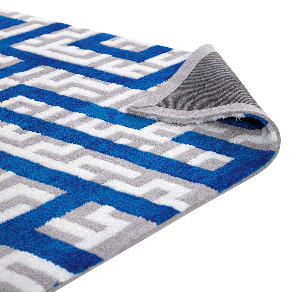 Nahia Geometric Maze 8x10 Area Rug by Modway