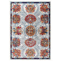 Entourage Kensie Distressed Floral Moroccan Trellis 5x8 Area Rug by Modway