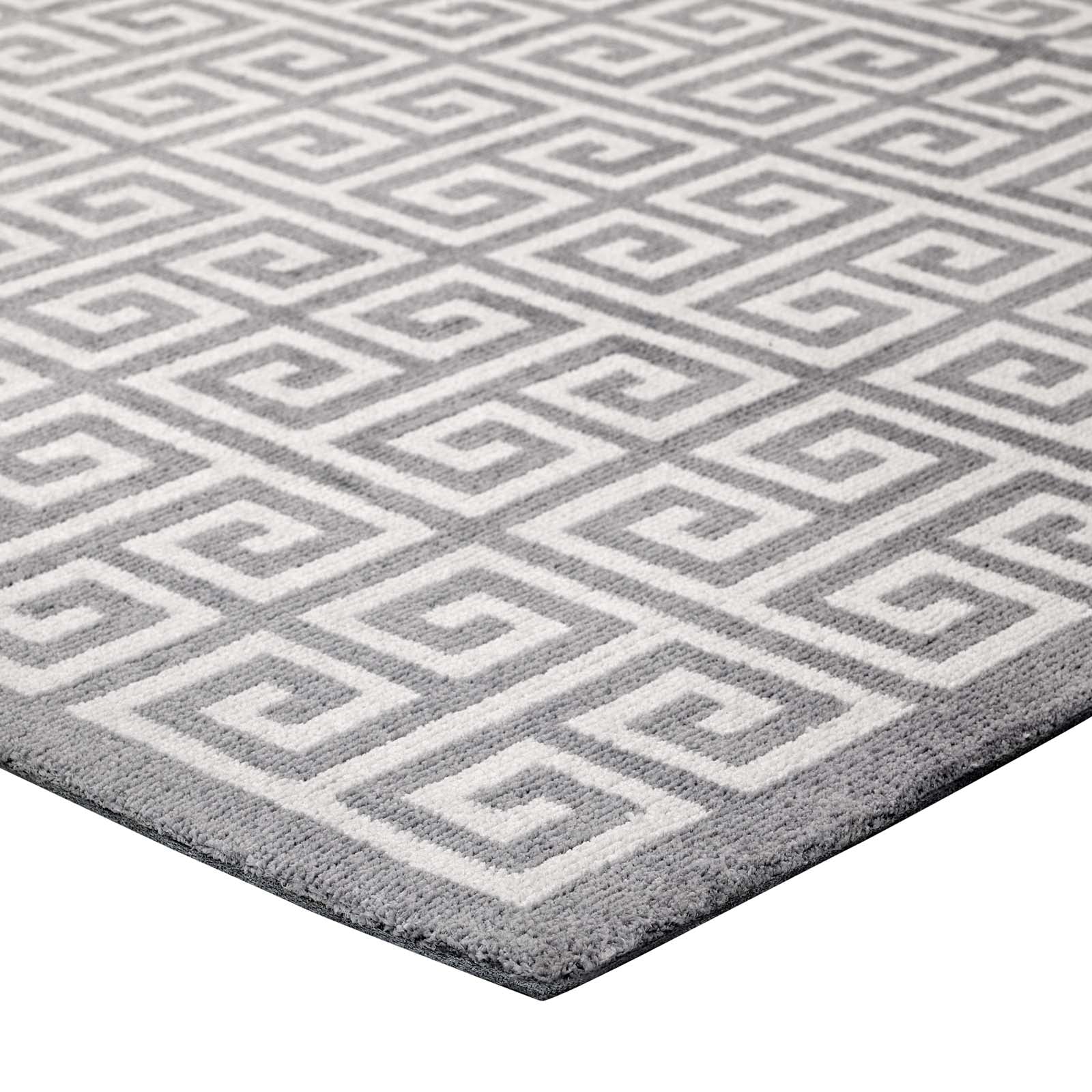 Freydis Greek Key 8x10 Area Rug by Modway