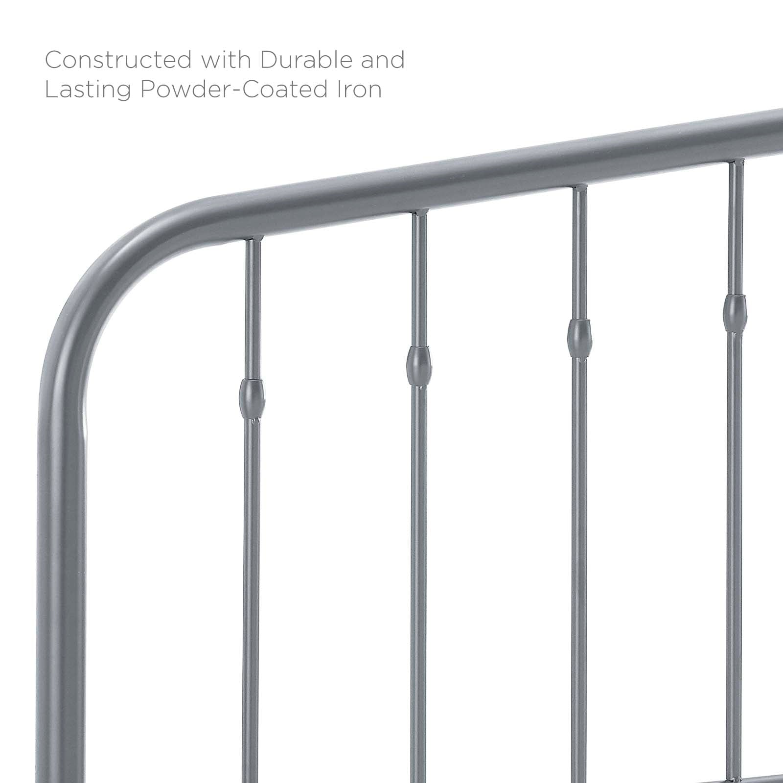 Lennon Metal Twin Headboard by Modway