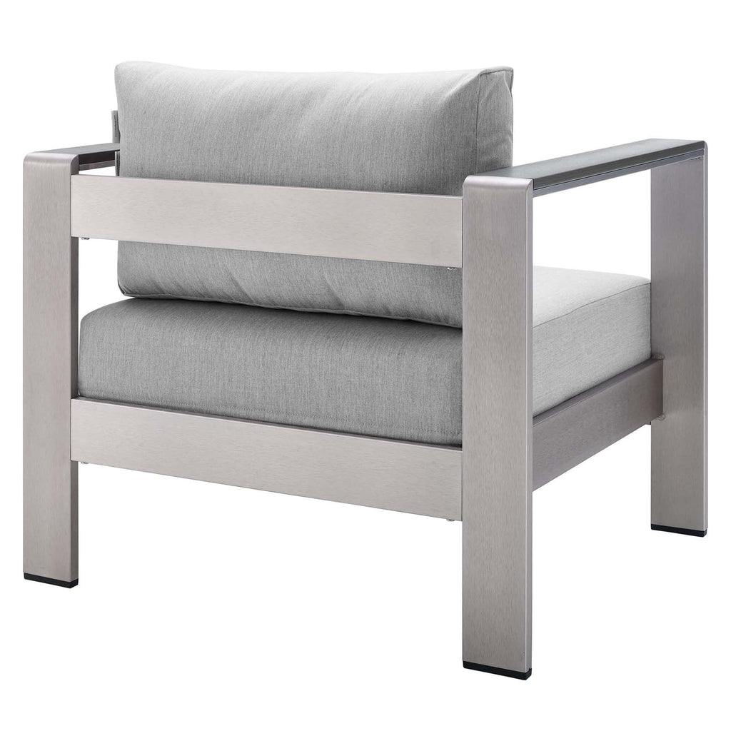 Shore Sunbrella¨ Fabric Aluminum Outdoor Patio Armchair by Modway