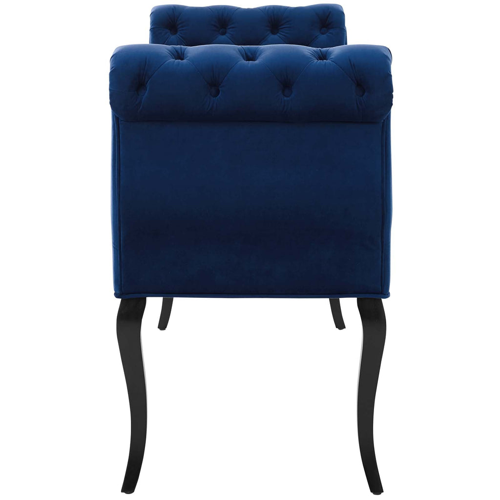 Adelia Chesterfield Style Button Tufted Performance Velvet Bench by Modway