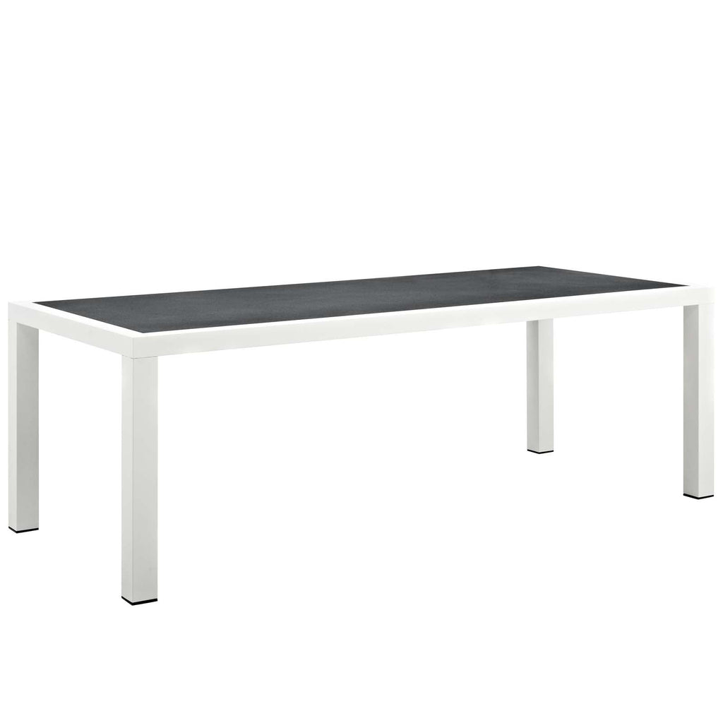 Stance 9 Piece Outdoor Patio Aluminum Dining Set by Modway