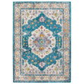 Success Anisah Distressed Floral Vintage Medallion 8x10 Area Rug by Modway