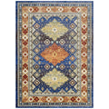 Atzi Distressed Southwestern Diamond Floral 4x6 Area Rug by Modway