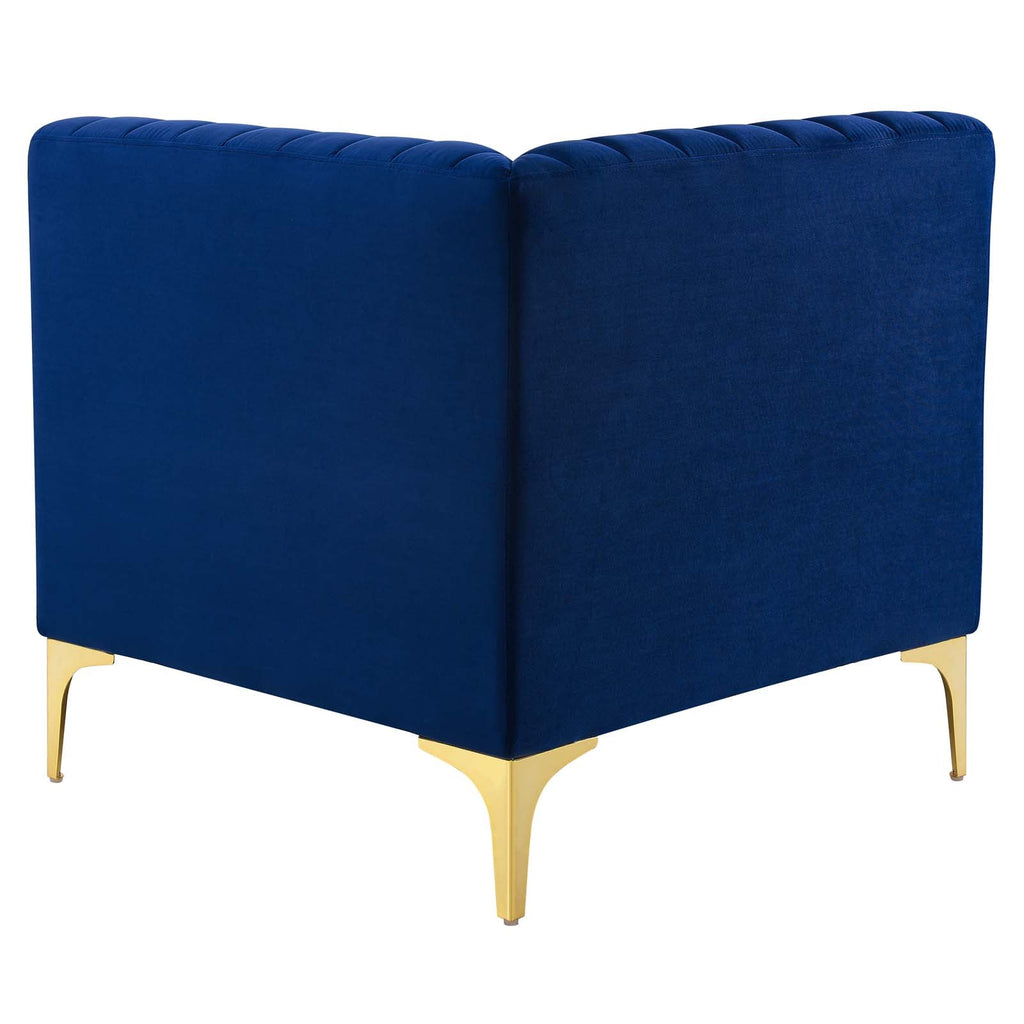 Triumph Channel Tufted Performance Velvet Loveseat by Modway
