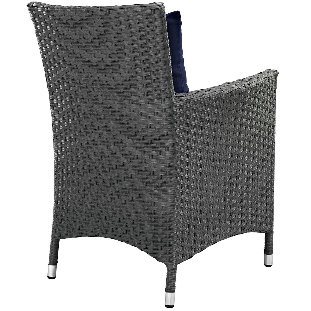 Sojourn 9 Piece Outdoor Patio Sunbrella¨ Dining Set by Modway