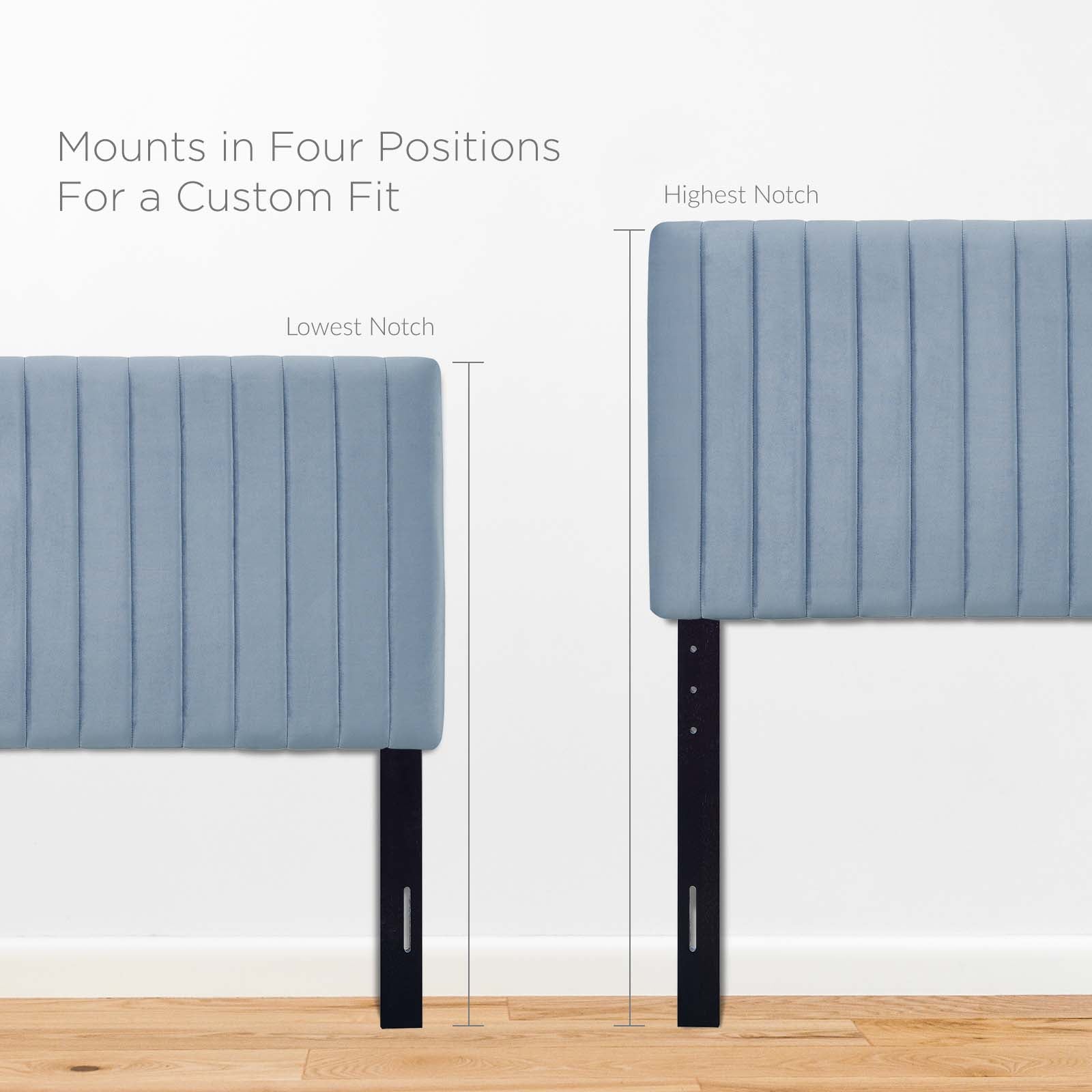 Keira Performance Velvet Twin Headboard by Modway