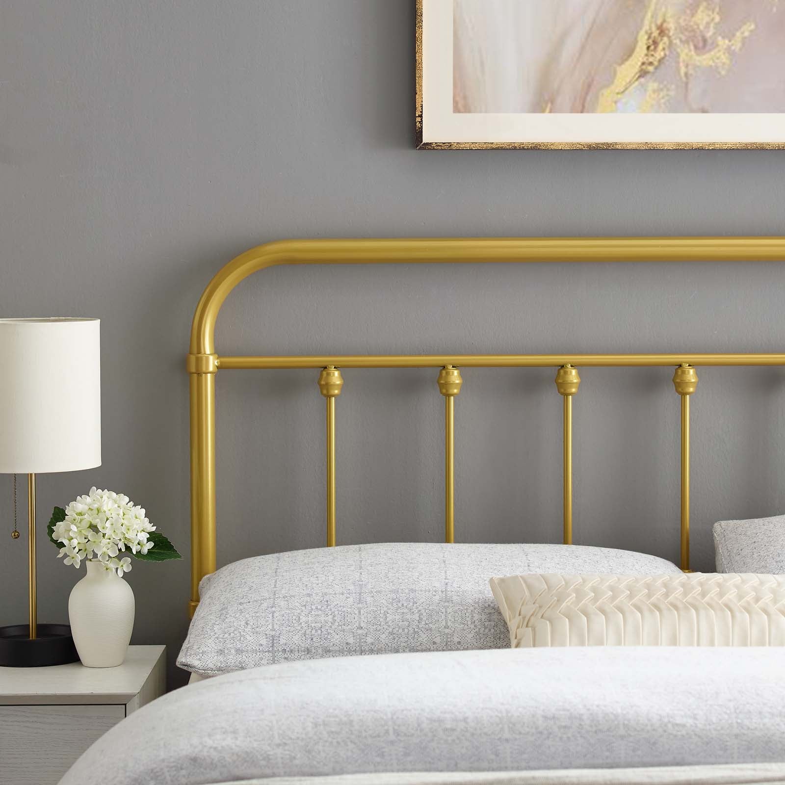 Sage Metal King Headboard by Modway