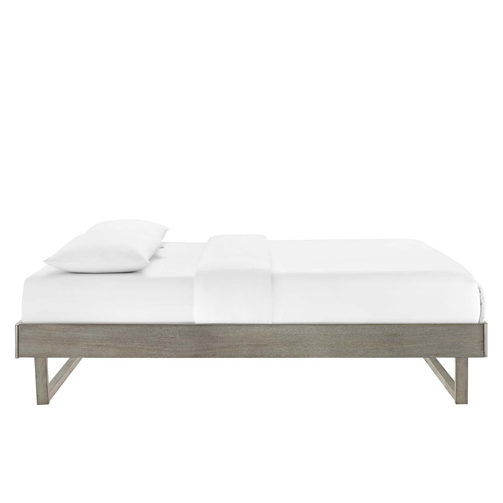 Billie Wood Full Platform Bed Frame by Modway