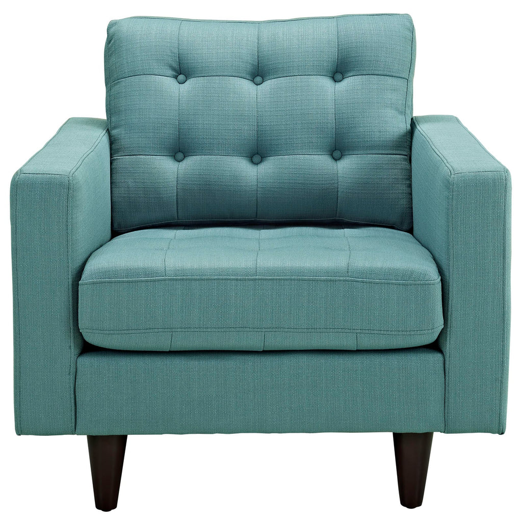 Empress Upholstered Fabric Armchair by Modway