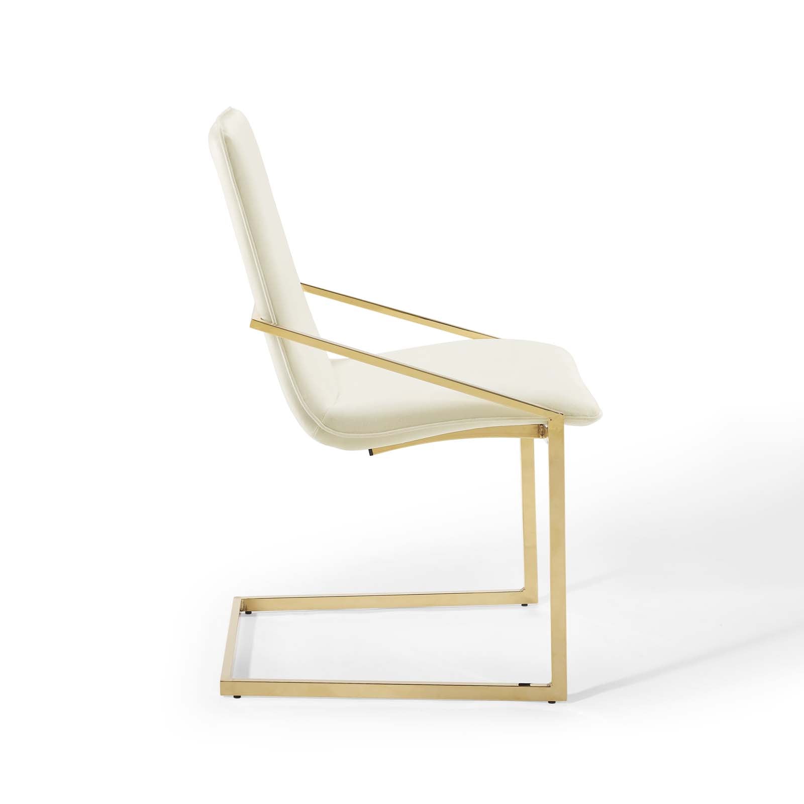 Pitch Performance Velvet Dining Armchair by Modway
