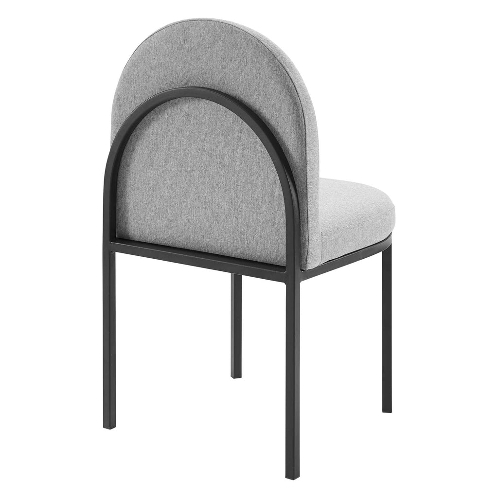 Isla Upholstered Fabric Dining Side Chair Set of 2 by Modway