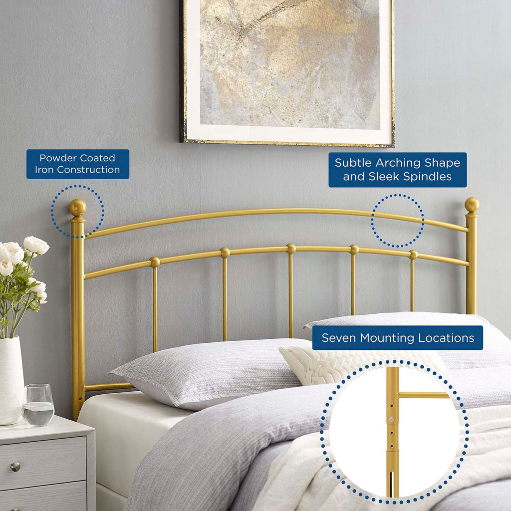 Abigail Metal King Headboard by Modway