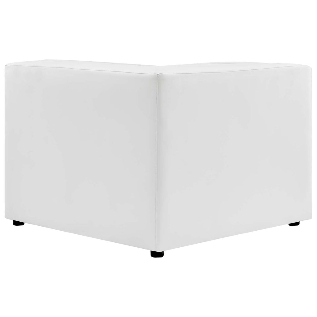 Mingle Vegan Leather Corner Chair by Modway