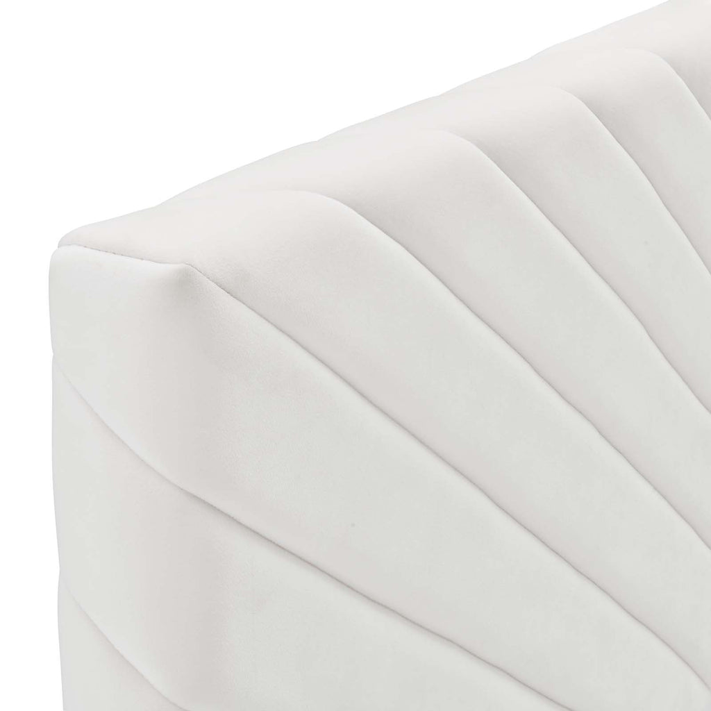 Alyson Angular Channel Tufted Performance Velvet King / California King Headboard by Modway