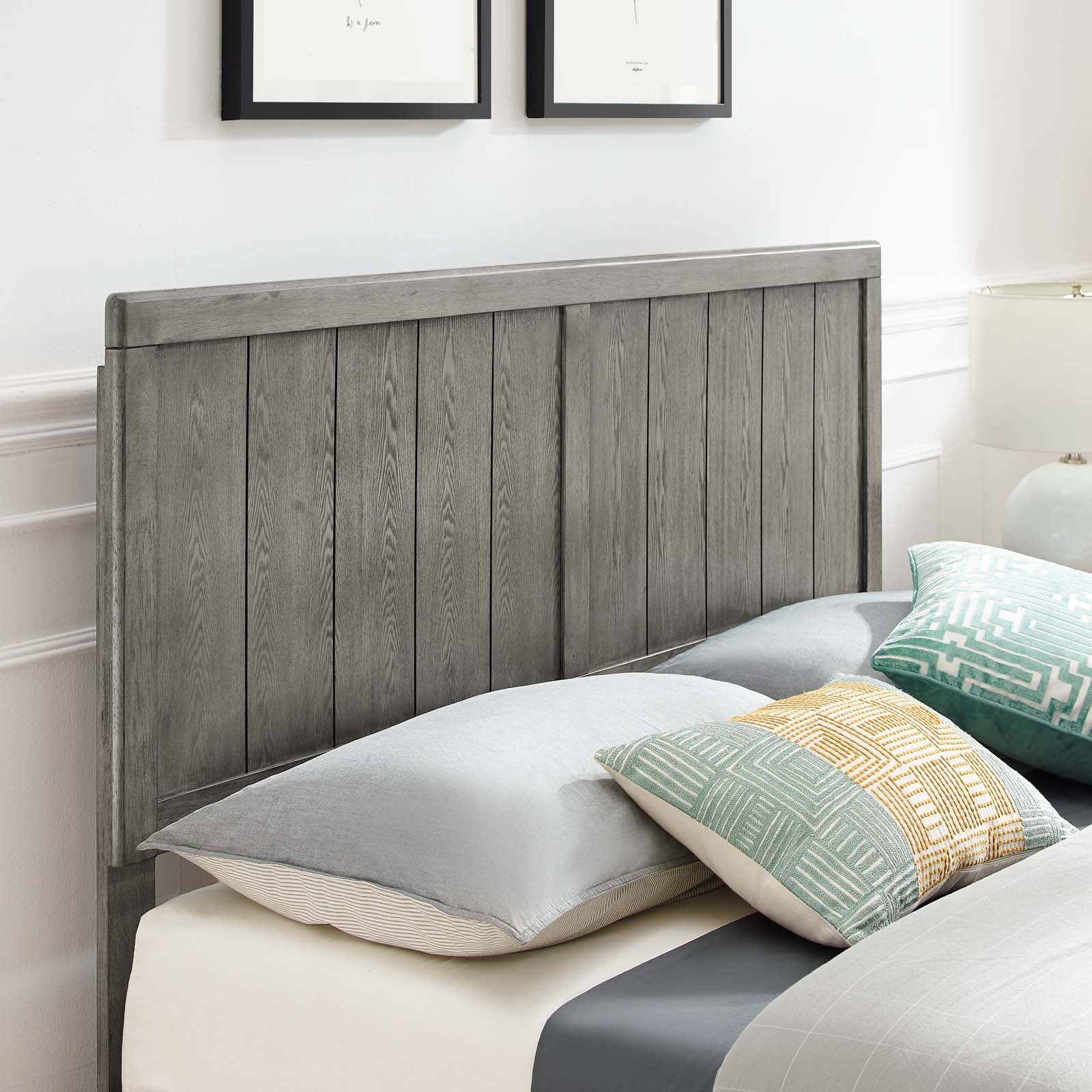 Alana Wood Twin Platform Bed With Angular Frame by Modway