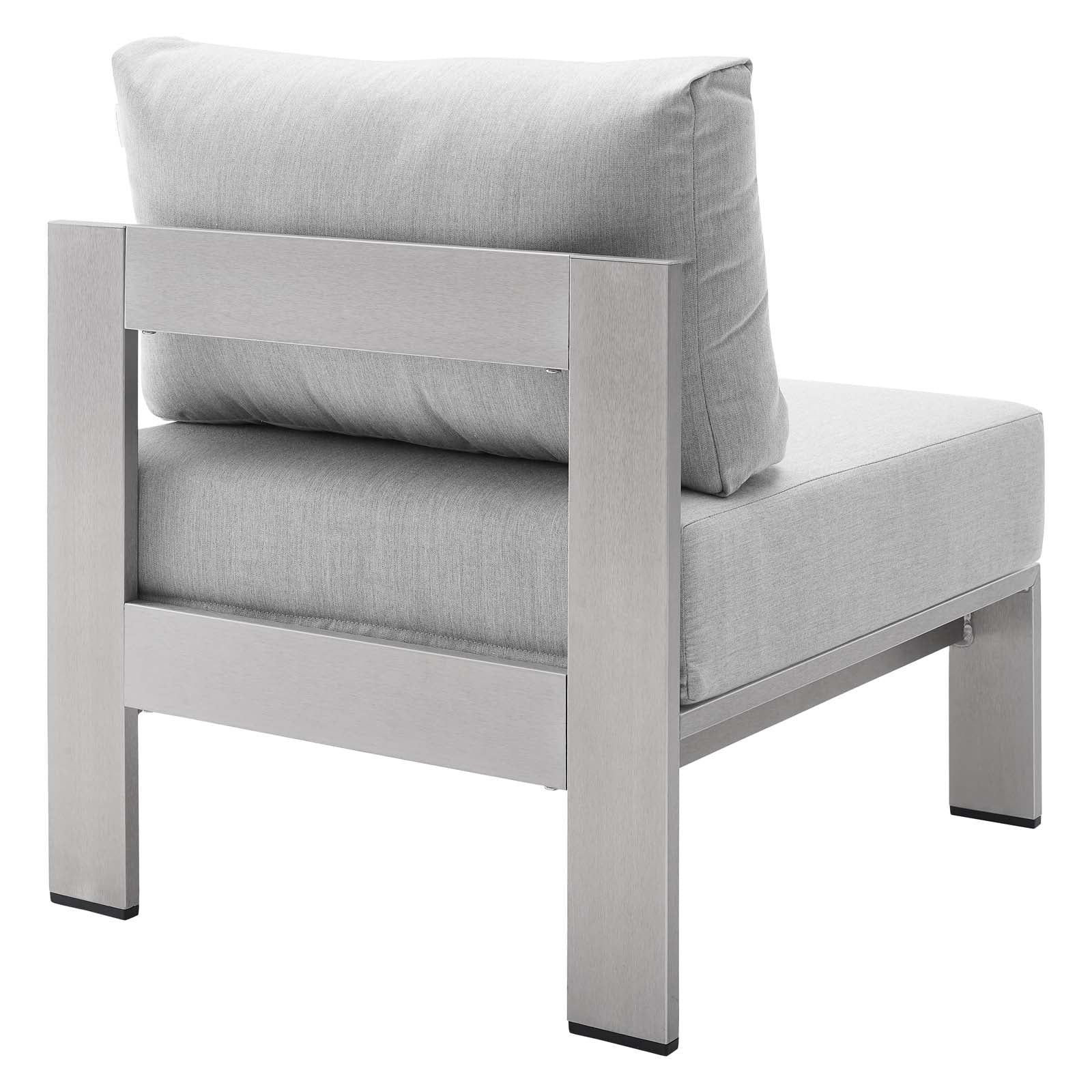 Shore 3 Piece Sunbrella¨ Fabric Outdoor Patio Aluminum Set by Modway